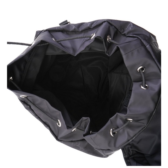 Black GG Nylon Backpack main image 4